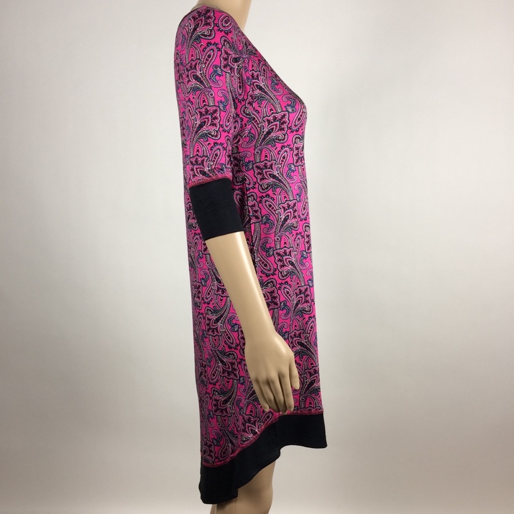 Catherine Malandrino 3/4 Sleeve Sleep Shirt - Picture 4 of 7